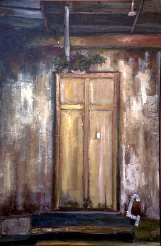Old Door 48 x 72 0739